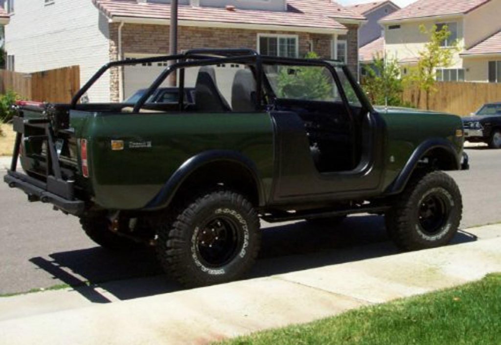 Scout II Standard Roll Cage Kit