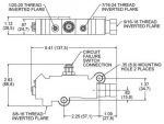 Disc/Drum Brake Proportioning Valve