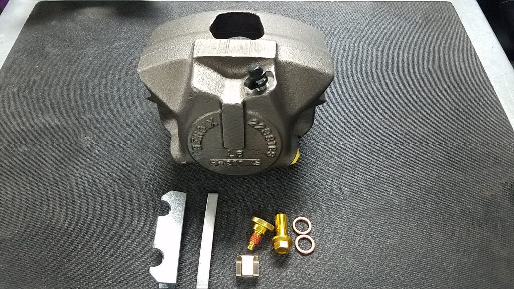 1974-80 Scout II Front Brake Caliper-Left Side