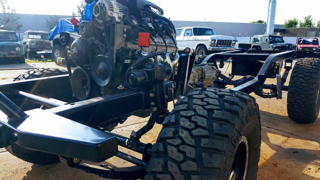 D and C Scout 80-800 Steering Box mount