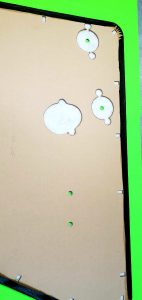 80/800 Hand Embossed Door Panel back side