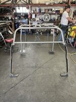 Scout II Roll Cage, Flat Plate Front Legs