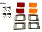 Scout II Marker Light Kit - Chrome